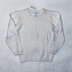 5T NWT Oatmeal Confetti Sweater